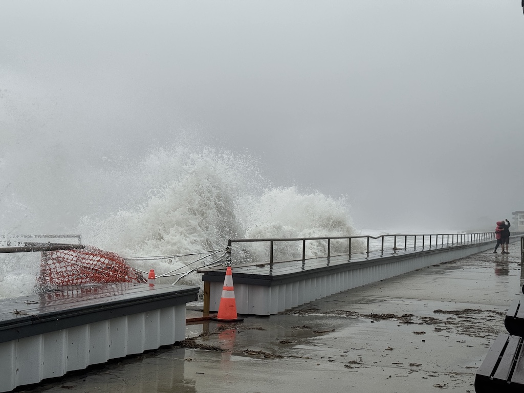 From writing retreat to stranded in the storm